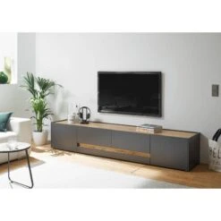 Ensemble Meubles TV Olon II (2 éléments) 23 Ensemble Meubles TV Olon II (2 éléments) -WOOOD Soldes 1000350324 220517 022 MOOD DETAILS P000000001000350324 mood