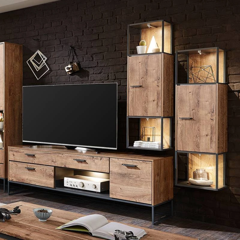 Ensemble Meubles TV Meevoo V (3 élém.) 3 Ensemble Meubles TV Meevoo V (3 élém.)