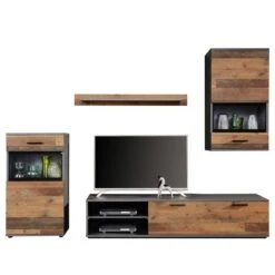 Ensemble Meubles TV Mango (4 éléments) -WOOOD Soldes 1000363615 220802 030 DETAILS P000000001000363615