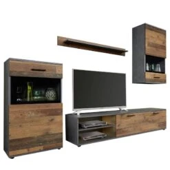 Ensemble Meubles TV Mango (4 éléments) -WOOOD Soldes 1000363615 220802 031 DETAILS P000000001000363615