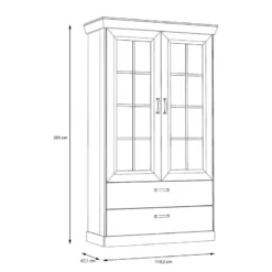 Vitrine Boolamore III -WOOOD Soldes 1000364890 220722 500 SKETCH DETAILS P000000001000364890 sketch