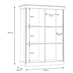 Vitrine Boolamore I 22 Vitrine Boolamore I -WOOOD Soldes 1000364897 220722 501 SKETCH DETAILS P000000001000364897 sketch