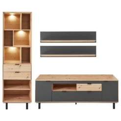 Ensemble Meubles TV Leox II (4 éléments) -WOOOD Soldes 1000366293 220816 030 DETAILS P000000001000366293