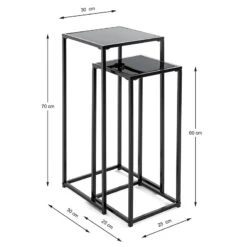 Tables Gigognes Sunderland (2 éléments) 11 Tables Gigognes Sunderland (2 éléments) -WOOOD Soldes 1000368965 221213 500 SKETCH DETAILS P000000001000368965 sketch