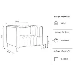 Fauteuil Valun -WOOOD Soldes 1000377800 230324 500 SKETCH DETAILS P000000001000377800 sketch