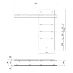 Ensemble Meubles TV Hillbrook - 2 élém. 15 Ensemble Meubles TV Hillbrook - 2 élém. -WOOOD Soldes 1000379954 230328 501 SKETCH DETAILS P000000001000379954 sketch