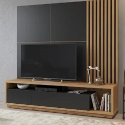 Ensemble Meubles TV Voel - 3 éléments -WOOOD Soldes 1000385147 230425 011 MOOD IMAGE P000000001000385147 mood