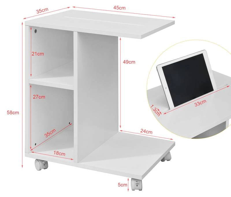 Table D'Appoint Table De Lit FBT48-W 6 Table D'Appoint Table De Lit FBT48-W – Image 4