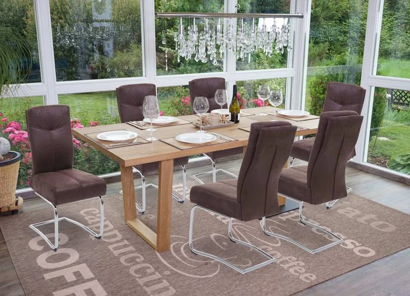 Chaise Cantilever HWC-G56 (lot De 6) 4 Chaise Cantilever HWC-G56 (lot De 6) – Image 2