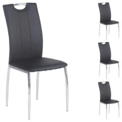 Chaises APOLLO (Lot De 4) -WOOOD Soldes 231619dfca50446980a3a05dbb984fe6