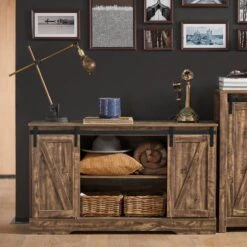 Buffet Bas FSB60-BR -WOOOD Soldes 25ec1e7206da48f5967512e0be32f458