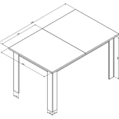 Table à Manger Karlos 140cm Blanche 13 Table à Manger Karlos 140cm Blanche -WOOOD Soldes 29e49a18e1cf4ac5aa1e84e7fc63158e.cropped 0 33 982 925.processed