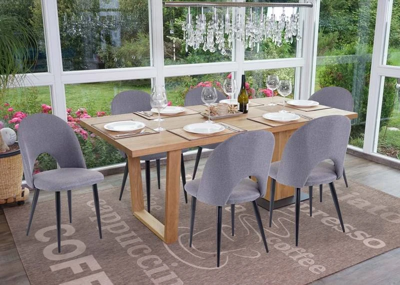 Chaise Capitonnée HWC-D73 (lot De 6) 4 Chaise Capitonnée HWC-D73 (lot De 6) – Image 2