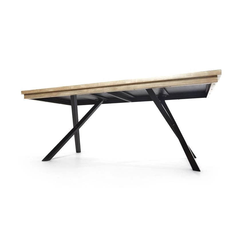 Bucarest - Table Repas En Bois Massif Ma 4 Bucarest - Table Repas En Bois Massif Ma – Image 2