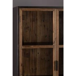 Vitrine 2 Portes En Bois Recyclé -WOOOD Soldes 2d32387799d643ba8ab5f4892ac89907