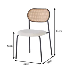 Lot De 2 Chaises OREBRO -WOOOD Soldes 2d501d99d551430982911af2309fae79