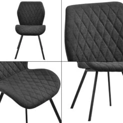 Lot 2 Chaises Sarpsborg Salle à Manger -WOOOD Soldes 335614d1db6b42fc86b72178ea4b09d7