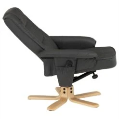 Fauteuil Relaxation + Repose-pied CHARLY -WOOOD Soldes 356f7b7633d74c79b1f7ee6a37c7ee3a