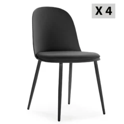 Lot De 4 Chaises Kana Blanches -WOOOD Soldes 3f83802fcf0243b3a6087792ab4916c0