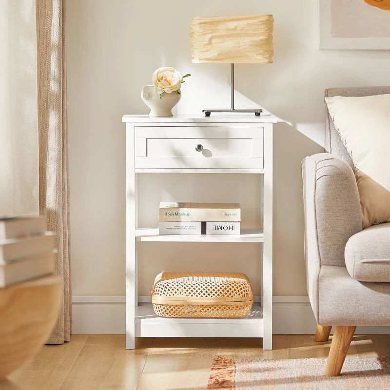 Table De Chevet Bout De Canapé FBT46-W 5 Table De Chevet Bout De Canapé FBT46-W – Image 3