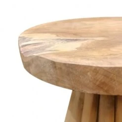 Bout Canapé Plateau Rond Piètement Teck 10 Bout Canapé Plateau Rond Piètement Teck -WOOOD Soldes 4b5615c33c7c4a938f6c4d95dfac05f1