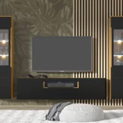 Armoire Vitrine AURA 37x33x150 10 Armoire Vitrine AURA 37x33x150 -WOOOD Soldes 51e6029c33884d8288ca53446476496f