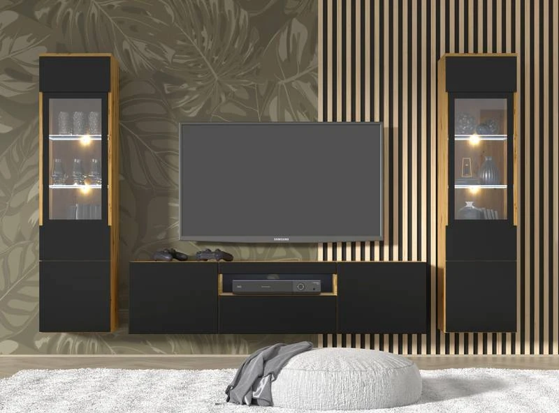 Armoire Vitrine AURA 37x33x150 5 Armoire Vitrine AURA 37x33x150 – Image 3