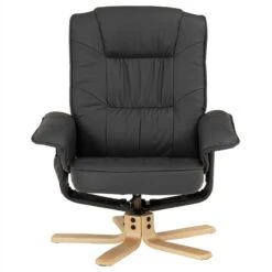 Fauteuil Relaxation + Repose-pied CHARLY -WOOOD Soldes 5b5ca16101154f56ac217421bfe83de2