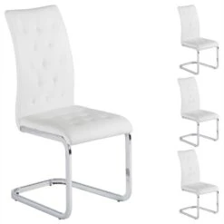 Chaises CHLOE (Lot De 4) -WOOOD Soldes 5efc369a43df4b70b33b571b2270bcc9