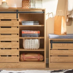 Commode à Chaussures Armoire FSB65-HG -WOOOD Soldes 5f49d0c24e97445bbc11d58dc5be7a8f