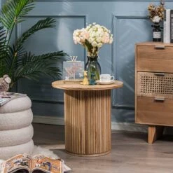 Table D'appoint TRINIDAD -WOOOD Soldes 604e9b3ece3a4a91815ddf9ac16abbc5