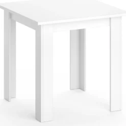 Table à Manger Karlos 80cm Blanche