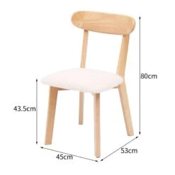 Lot De 2 Chaises VITORIA -WOOOD Soldes 6779fed191194b779a99082f0a258e3a