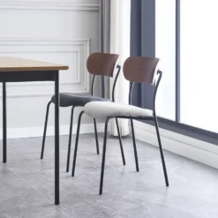 Lot De 2 Chaises LINCOLN -WOOOD Soldes 68749105f1734ab8886562c2e6e87ede