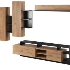 Meuble-paroi ALVA SET (5 Pièces)