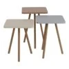 Set De 3 Tables D'appoint Hobro -WOOOD Soldes 6928c574446240f4b5cfe6419200e22e