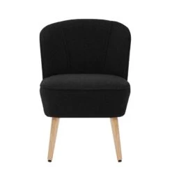 Fauteuil TIVOLI Tissu Bouclette Kaki -WOOOD Soldes 6e836d249335417d934004653ccd899f