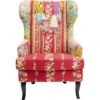 Fauteuil Wing Patchwork 2 Fauteuil Wing Patchwork -WOOOD Soldes 6ec3eb4cc7b542a58e0cdcccd90fd10e