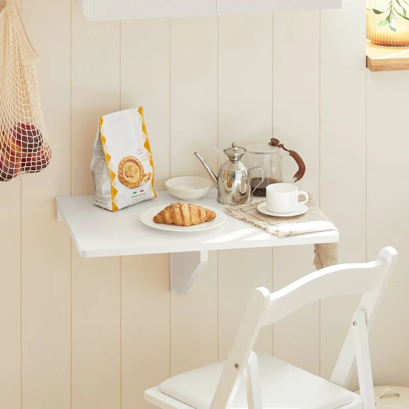 Table Murale Rabattable Écru FWT03-PF 11 Table Murale Rabattable Écru FWT03-PF – Image 9