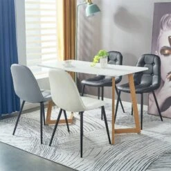 Chaises ALVARO (Lot De 4) -WOOOD Soldes 713205fcfc0442ee8a6c9124c561cae2