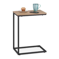Table D'appoint En Forme De C -WOOOD Soldes 751aaf045cab4f42bec8fb4ea761623d
