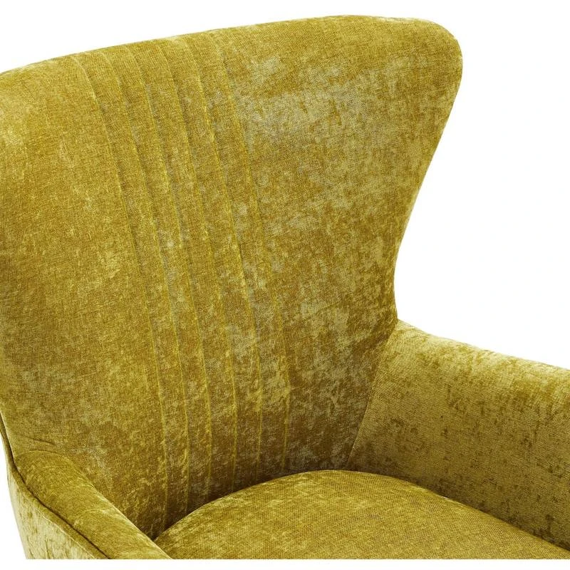 Fauteuil Bob Jaune 8 Fauteuil Bob Jaune – Image 6