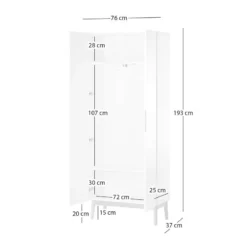 Armoire D’entrée LINDHOLM -WOOOD Soldes 8000020749 230823 500 SKETCH DETAILS P000000008000020749 sketch