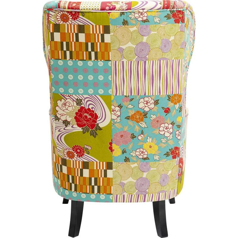Fauteuil Wing Patchwork 4 Fauteuil Wing Patchwork – Image 2