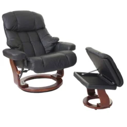 Fauteuil Relax Calgary XXL Avec Tabouret -WOOOD Soldes 8e1ddeb09fa145e4a1c750752d9605f0