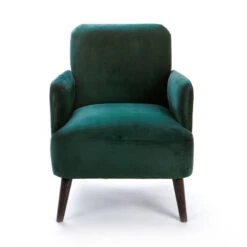 Fauteuil Rétro Velours Vert Forêt 21 Fauteuil Rétro Velours Vert Forêt -WOOOD Soldes 8f3b3bdf1ccb43ba80255222e4834fbf