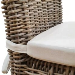 2 Chaises Kubu Naturel Tressé BORA BORA -WOOOD Soldes 93307504f5784255a47e9b7ff3f78510