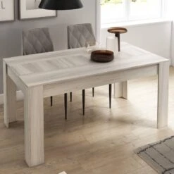 Table à Manger 140cm Extensible à 200cm -WOOOD Soldes 9458ff39b45a4d7094340a758f494677