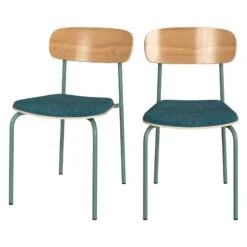 Chaise Louna (Lot De 2) -WOOOD Soldes 95a2a43ab9dc41a7a848a1d2b0075ba8