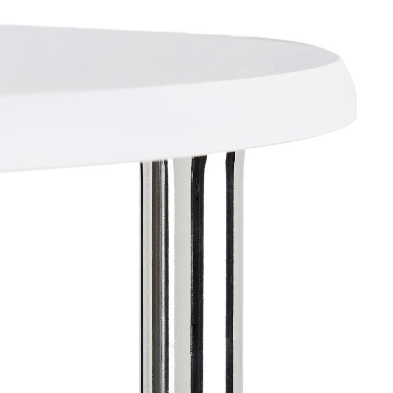 Table D’appoint Blanche 2 Niveaux 8 Table D’appoint Blanche 2 Niveaux – Image 6
